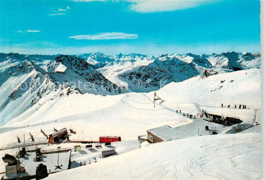 13843005 Davos GR Weissfluhjoch avec Parsennbahn et l'Institut fédéral de la neige