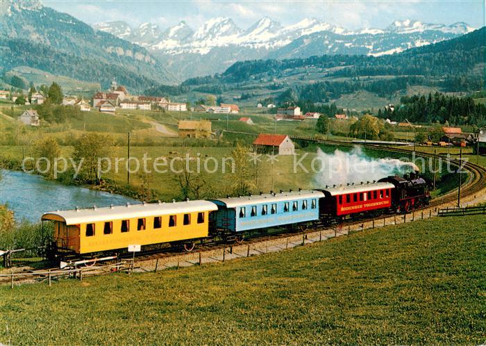 13843067 Nesslau SG Amor Express der Bodensee Toggenburg Bahn