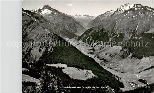 13843071 Sta Maria Muensterthal Das Medelsertal von Curaglia bis Sta Maria Sta M