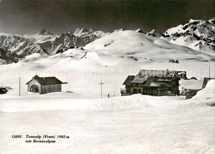 13843542 Tannalp Melchsee-Frutt OW Berghaus Tannalp mit Berneralpen