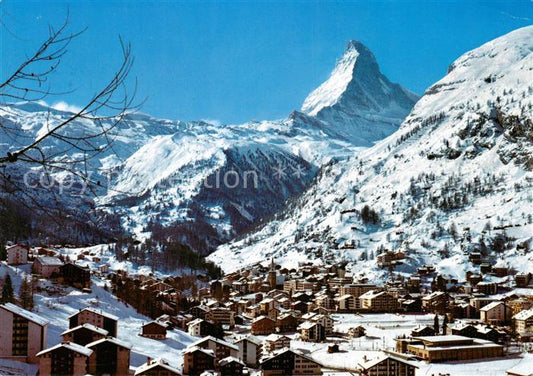 13843550 Zermatt VS mit Matterhorn Zermatt VS