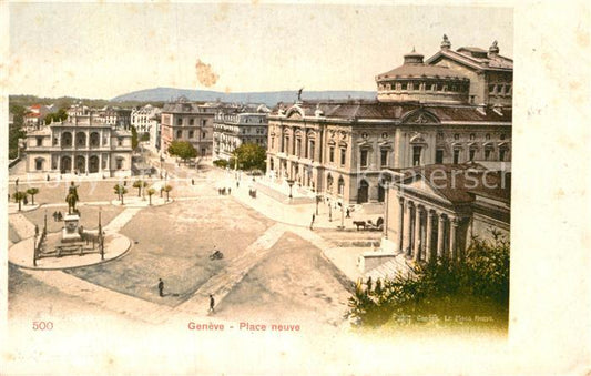 12994628 Genève GE Place Neuve Monument Genève