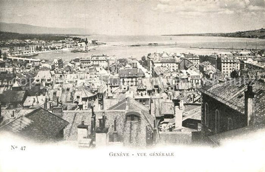 12994635 Genève GE Vue générale Lac Léman Genève