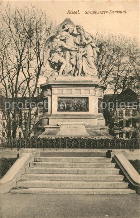 12994692 Basel BS Strassburger Denkmal Basel BS