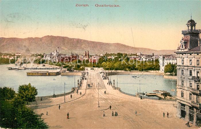 12995074 Zurich ZH Quaibruecke Zurich