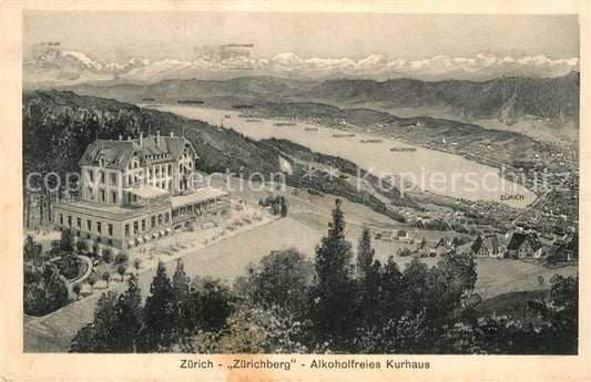 12995083 Zuerich ZH Zuerichberg Sans alcool Kurhaus Lac Alpes de Zuerich Zuerich