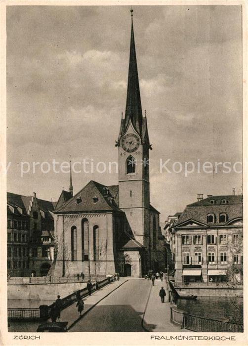 12996529 Zuerich ZH Fraumuensterkirche Zuerich