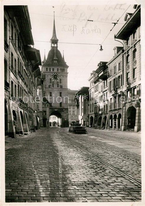 12996530 Bern BE Marktgasse avec Kaefigturm Bern