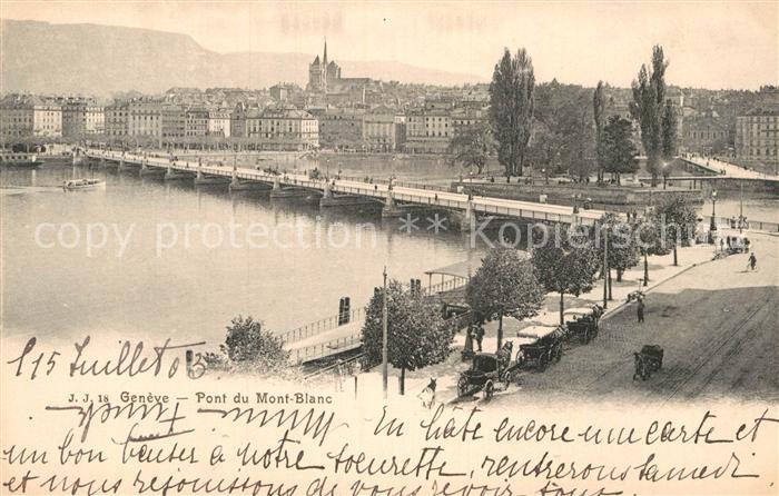 13008526 Genève GE Pont du Mont Blanc Genève