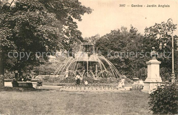 13009478 Genève GE Jardin Anglais Genève