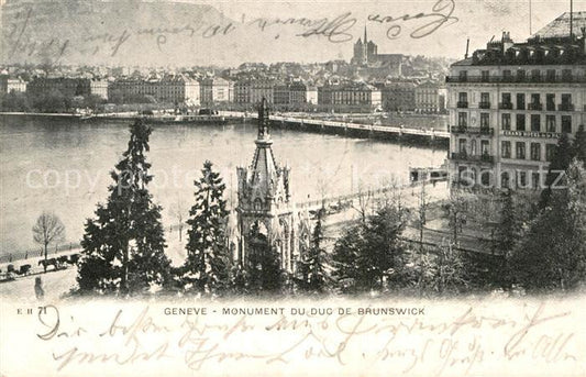 13009483 Genève GE Monument du Duc de Brunswick Genève