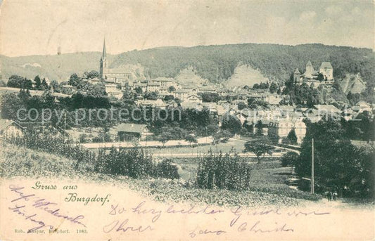 13018195 Burgdorf Bern Panorama Burgdorf Bern