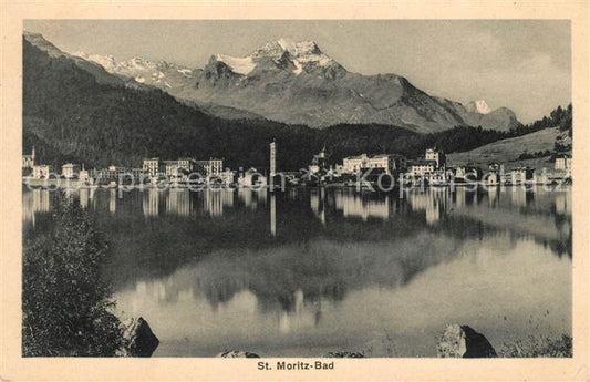 13038590 St Moritz Bad GR Panorama Saint-Moritz