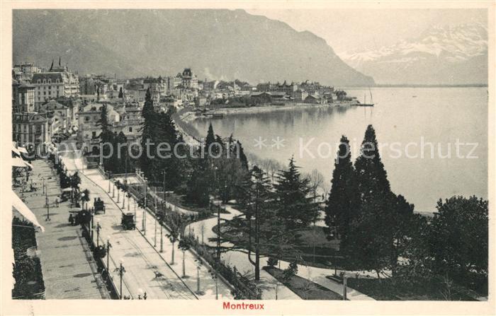 13038605 Montreux VD Panorama Montreux