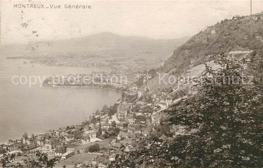 13038621 Montreux VD Panorama Montreux