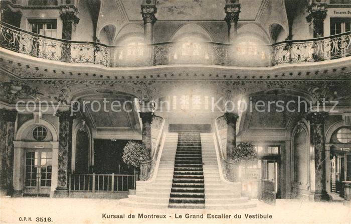 13052327 Montreux VD Le Grand Escalier du Vestibule Montreux