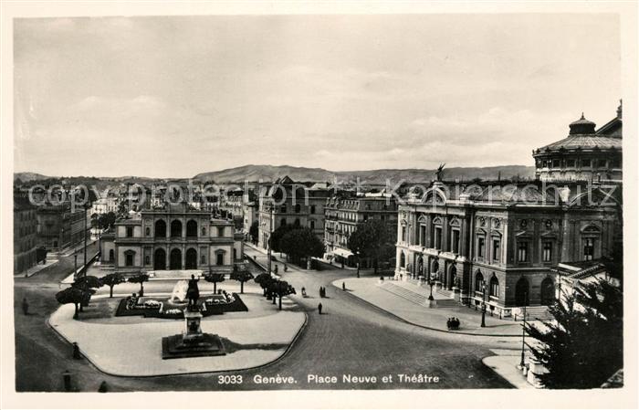 13052460 Genève GE Place Neuve et Théâtre Genève