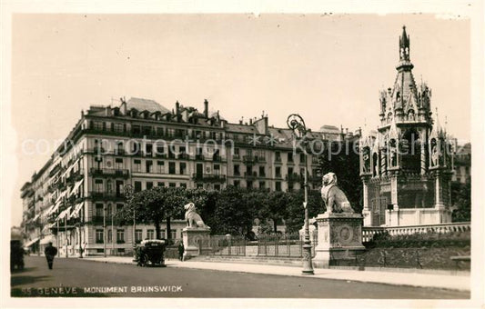 13052465 Genève GE Monument Brunswick Genève