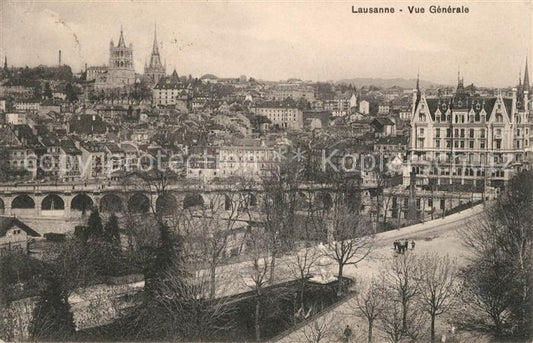 13063231 Lausanne VD Vue générale Lausanne