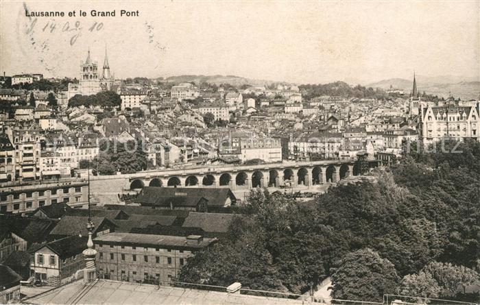 13063266 Lausanne VD et le Grand Pont Lausanne