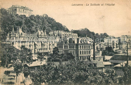 13063273 Lausanne VD La Solitude et Hôpital Lausanne