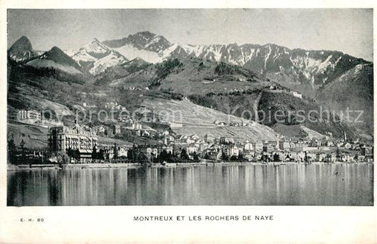 13064211 Montreux VD et les Rochers de Naye Montreux