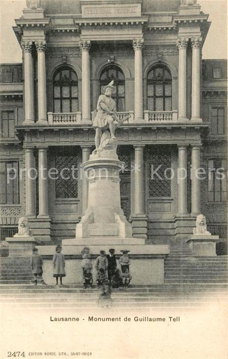 13064380 Lausanne VD Monument de Guillaume Tell Lausanne