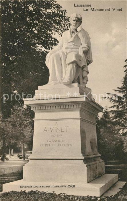 13064993 Lausanne VD Le Monument Vinet Lausanne