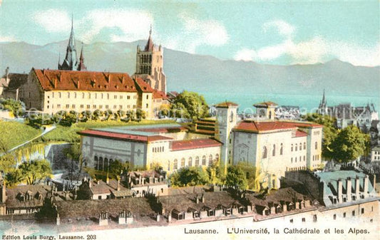 13065033 Lausanne VD Université de la Cathédrale et des Alpes Lausanne