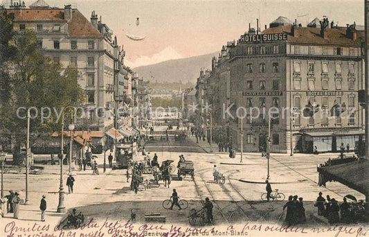 13112963 Genève GE La rue du Mont Blanc Genève