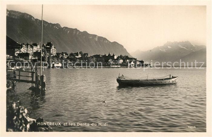 13113840 Montreux VD Lac Léman et les Dents du Midi Montreux