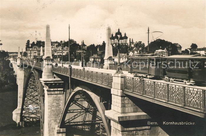 13113868 Bern BE Pont de la Grenette Kornhausbruecke Tram Berne