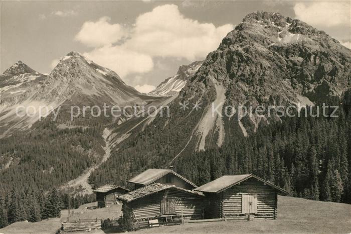 13114661 Arosa GR Muehleboden avec Col de la Furka Alpes Arosa