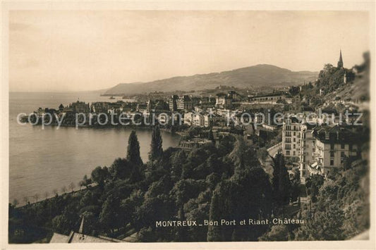 13115406 Montreux VD Bon Port et Riant Château Montreux