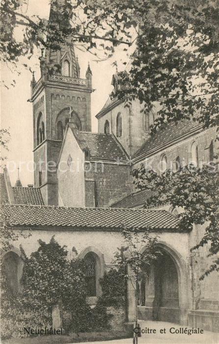 13115647 Neuchâtel NE Cloître et Collégiale Neuchâtel