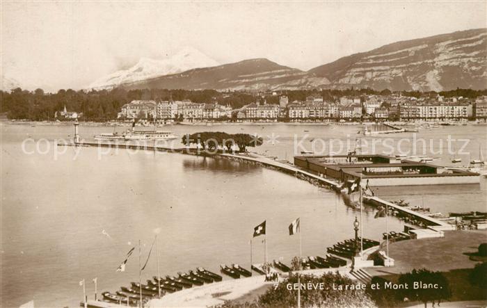 13184420 Genève GE La rade et Mont Blanc Genève GE