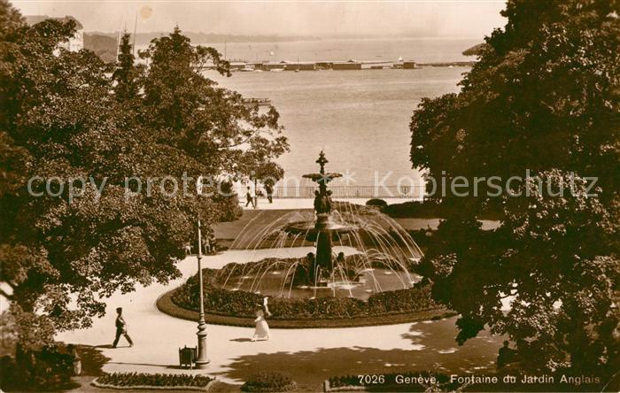 13185310 Geneve GE Fontaine du Jardin Anglais Geneve GE