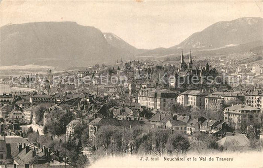 13195840 Photographie aérienne Neuchâtel NE et Val de Travers Neuchâtel NE