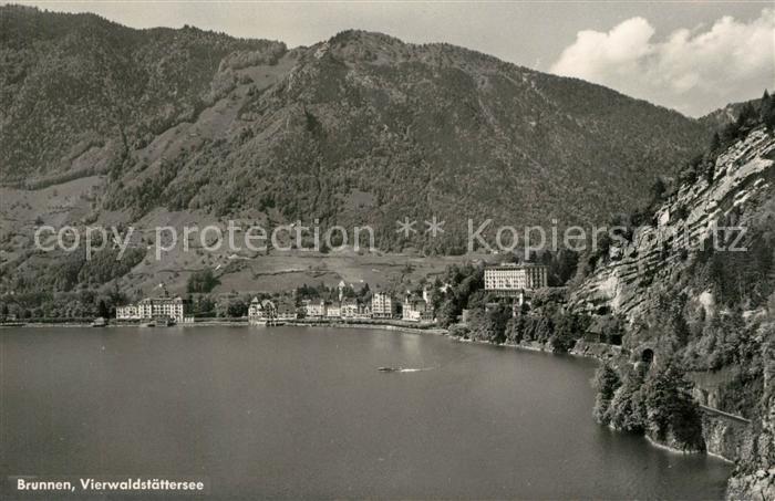 13195842 Brunnen SZ photo aérienne Vierwaldstaettersee Brunnen SZ