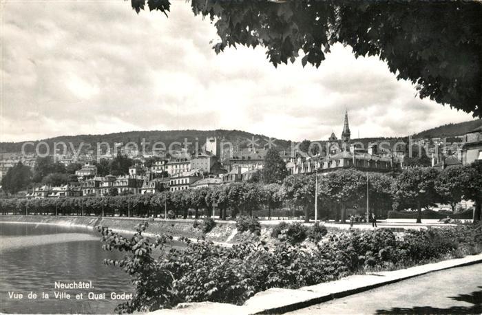 13191804 Neuchâtel NE Quai Godet Panorama Neuchâtel NE