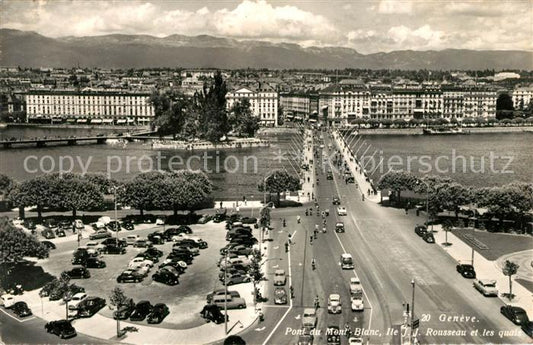 13191832 Geneve GE Ile Pont Mont Blanc Geneve GE