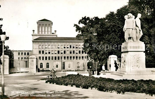 13193060 Genève GE Monument Albert Thomas Bureau International du Travall Genève G