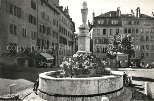 13191489 Geneve GE Fontaine Bourg de Four Geneve GE