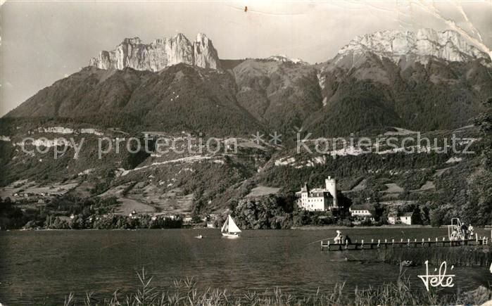 13191891 Genève GE Château de Duingt La Tournette et Talloires au pied des Dents