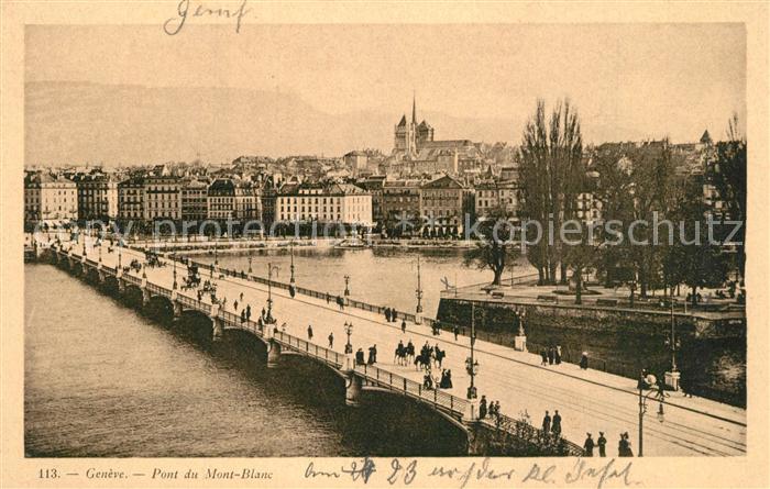 13191892 Genève GE Pont du Mont Blanc Genève GE