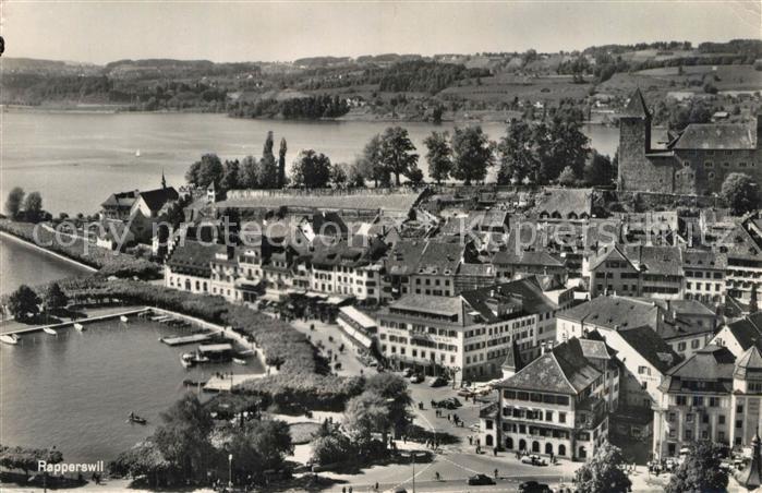 13191908 Rapperswil BE Fliegeraufnahme Rapperswil BE