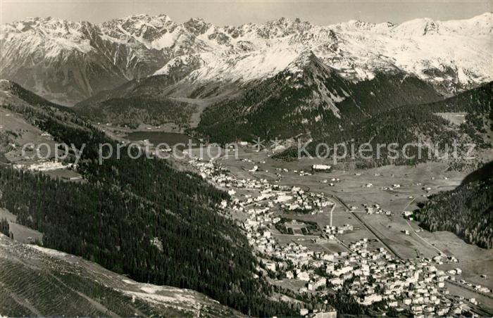 13191962 Davos GR avec chaîne Rhaetikon Davos GR