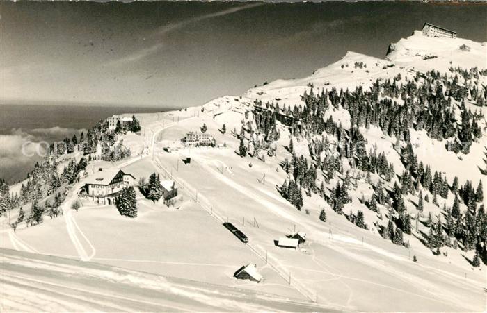 13189902 Rigi Staffel und Kulm Fliegeraufnahme Rigi Staffel