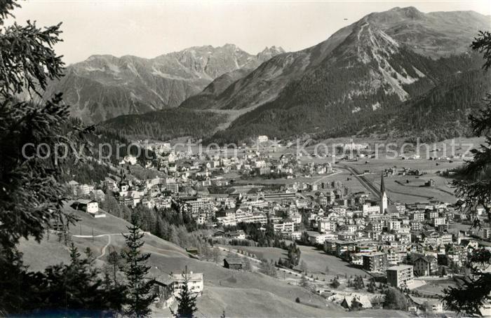 13189910 Davos GR avec Rhaetikon Seehorn et Hoernli Davos GR