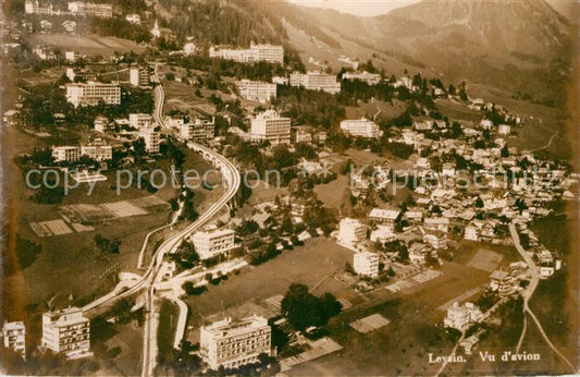 13189925 Leysin Fliegeraufnahme Leysin